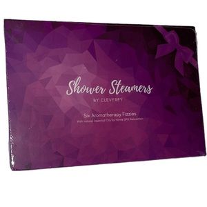 Cleverfy Shower Steamers Purple Box BNIB factory sealed box